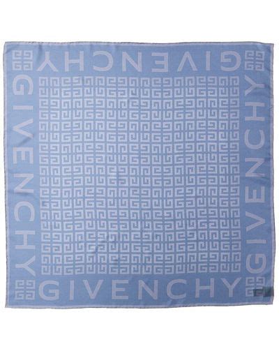 blue givenchy scarf
